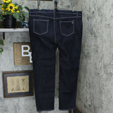 Susan Graver Plus Size High Stretch Denim Fly Front Jeans