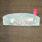 Xhilaration Strapless Metallic Bandeau Bikini Top Blue Tie Dye Medium (4-6)