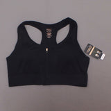 Copper Fit Women's Seamless Zip Front Sports Bra