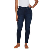 Isaac Mizrahi Live! Women's Petite TRUE DENIM 5-Pocket Ankle Jeans