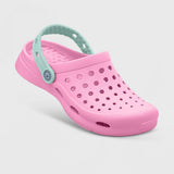Joybees Toddler Harper Slip-On Water Shoes Pink / Green 6-7