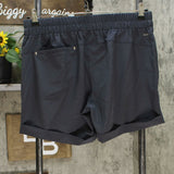 MPG Mondetta Performance Gear Women's Pleated Stretch Cuffed Travel Shorts