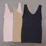 Nearly Nude Women's 3 Pack Seamless Shaping Tank Tops