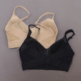 Rhonda Shear 2 Pack Mesh Back Detail Molded Cup Bras Dark Nude / Black Small