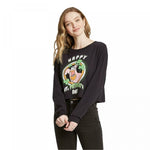 Patrick Women's Long Sleeve Happy St. Patrick's Day Cropped T-Shirt