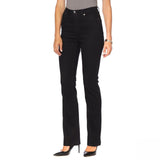 DG2 by Diane Gilman Classic Stretch Boot Cut Jeans Black 16
