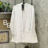 NWT MarlaWynne Womens Perforated Anorak Coat. 631105-Plus Plus 1X