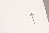 Susan Graver Dolce Knit Colorblock 3/4 Sleeve Tunic. A274502 White/Black XS