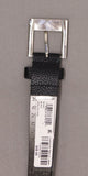 DKNY Women's Pebbled Faux Leather Grommet Belt