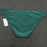 Shade & Shore Women's Shiny Ribbed Hipster Bikini Bottom