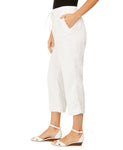 NWT Charter Club Luxury Petite All Linen Capri Pants. 100086085PT Petite Large