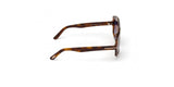 Tom Ford Women's Geometric Sunglasses Blonde Havana Brown / Blu grad 55/19/140