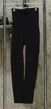 Rhonda Shear Women's "Smooth Tootsie" Seamless Shaping Leggings Black Large