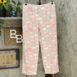 HUE Women's 2 Piece Whimsical Print Pajama Set With Socks