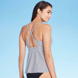 Kona Sol Women's Peplum Tankini Top