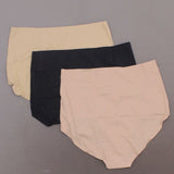 Rhonda Shear Women's 3 Pack Mesh Detail Brief Panties