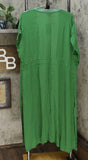 NWT Curations Plus Size Embroidered Gauze Kaftan Cover-Up 1X 2X