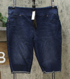 DG2 by Diane Gilman Women's Plus Size Classic Stretch Pull On Bermuda Shorts