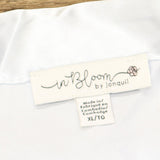 In Bloom by Jonquil Mrs Satin Short Shirt Pajamas Set Blue XL