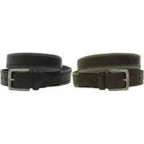 Goodfellow & Co. Men's 35mm Faux Leather Web Belt With Overlay