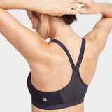 All In Motion Women's High Support Zip Front Sports Bra