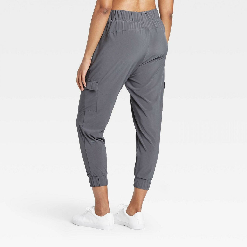 All In Motion Women's Stretch Woven Cargo Joggers – Biggybargains