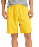Russell Athletic Men's Mesh Performance 9" Shorts Saffron Gold Yellow XL