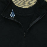 Karen Scott Petite Luxsoft Zip Back Mock Neck Sweater