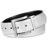 DKNY Women's Reversible Pant Belt Silver / Black Medium