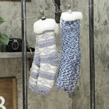 Cuddl Duds 2 PAIRS Faux Sherpa Cozy Lined Socks
