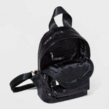Wild Fable Sequin Zip Closure Backpack