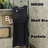 MPG Mondetta Performance Gear Women's Everyday Dress With Built In Bra