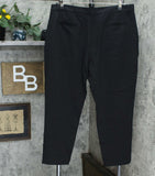 Brooke Shields Timeless Woven Ankle Pants