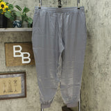 AnyBody Women's Satin Jogger Pants