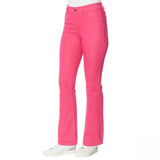 IMAN Womens Illusion Denim Pull On Bootcut Jeans Pink 2P