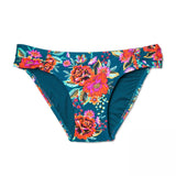 Xhilaration Women's Floral Tab Side Bikini Bottom