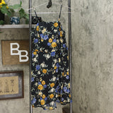 Xhilaration Women's Floral Print Sleeveless Wrap Dress