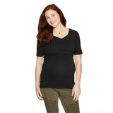 Isabel Maternity by Ingrid & Isabel Short Sleeve Crossover Nursing T-Shirt