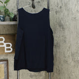 DG2 by Diane Gilman Women's Crepe Tank Top with Knit Back