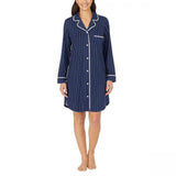 Carole Hochman Midnight Women's Notch Collar Sleep Shirt