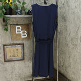 NWT Charter Club Women's Tie Waist Midi Dress