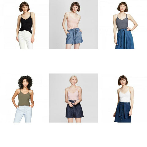 A New Day Women's Any Day Ribbed Lace Cami