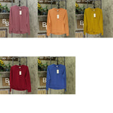 A New Day Women's Crewneck Lightweight French Terry Raglan Sweatshirt