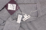 Ava & Viv Women's Plus Size 3/4 Sleeve Shine Pullover Sweater Grey 1X