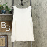 Curations Women's Embroidered Tank Top