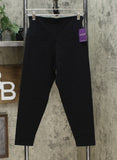 Yummie Women's 2 Pack Skimmer Legging Black Grapeleaf Medium