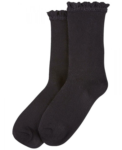 HUE Women's Lace-Trim Space-Dyed Boot Socks. U18169