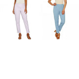 Isaac Mizrahi Live! Petite 24/7 Stretch Ankle Pants With Seaming