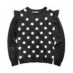 Epic Threads Big Girls Polka Dot Pullover Sweater