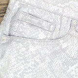 DG2 by Diane Gilman Womens Plus Stretch Foil-Print Skinny Jean